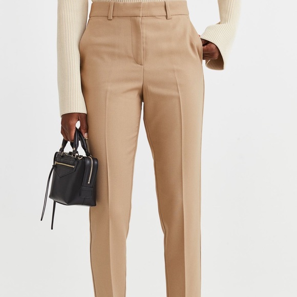 H&M Pants - Elastic waist slacks, ankle length